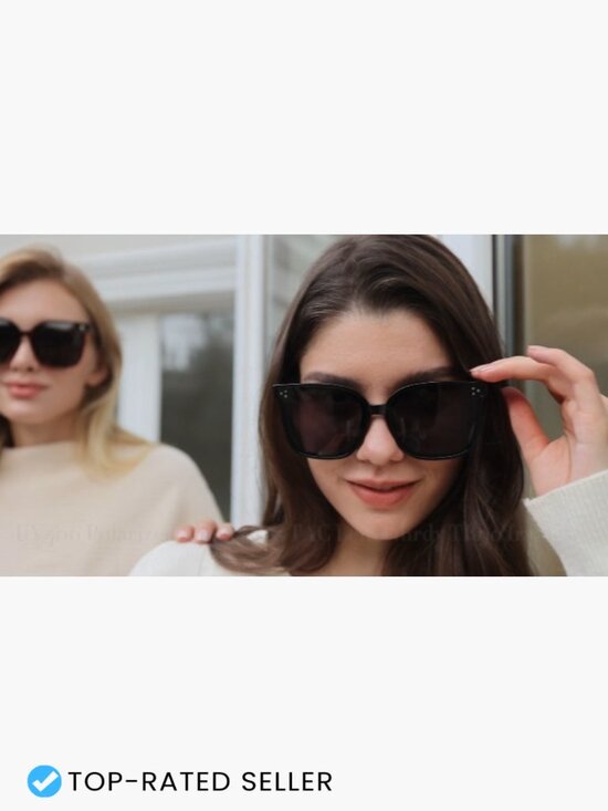 Oversized Square Polarized Sunglasses TR90 Frame UV400 Protection Unisex main image 7